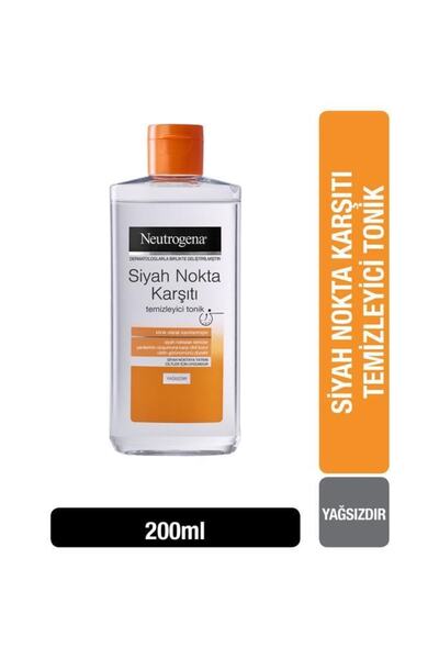 تونر ضد جوش سر سیاه 200 میل برند Neutrogena 
