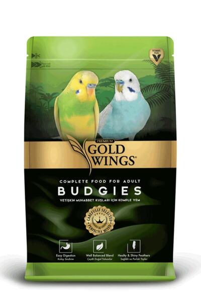 بسته غذا مخصوص طوطی 1 کیلوگرم برند Gold Wings Premium
