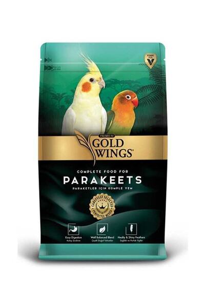 بسته غذا مخصوص طوطی 1 کیلوگرم برند Gold Wings Premium