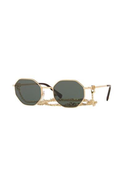 عینک آفتابی مدل Va2040/300271 طلایی قهوه ای برند Valentino 