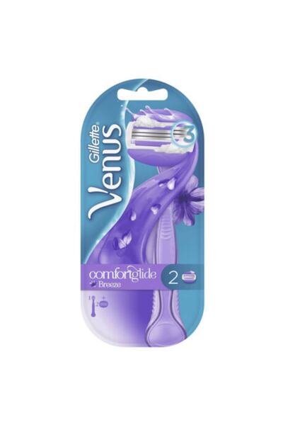 ست ریش تراش 3 تیغه همراه 2 سری یدکی برند Gillette 