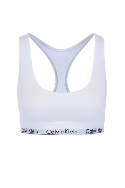 نیم تنه زنانه سفید برند Calvin Klein