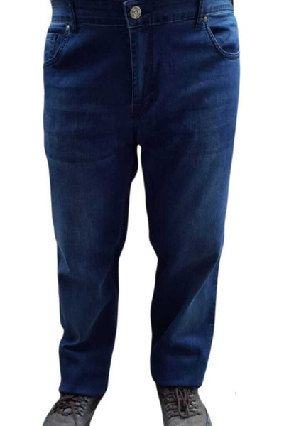 شلوار جین مردانه سایز بزرگ آبی 