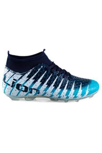 کفش فوتبال مردانه طرح دار آبی روشن برند Lion