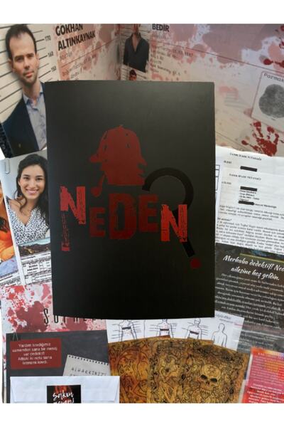 بازی تخته ای معمایی کارآگاهی حل پرونده قاتل سریالی برند NEDEN