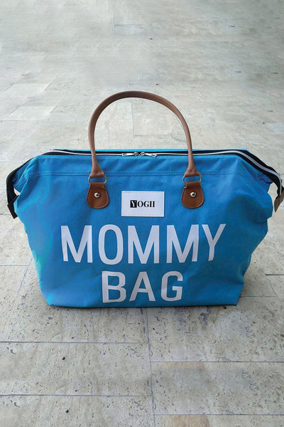 کیف لوازم مراقبت از نوزاد مادر سایز بزرگ آبی برند Hsport 