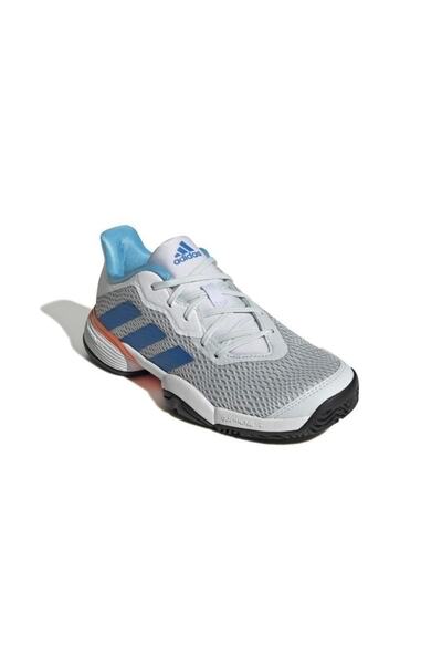 کفش تنیس بچه گانه یونیسکس سری Gw4972 Barricade طوسی آبی برند adidas 