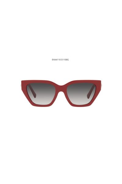عینک آفتابی زنانه زرشکی برند Valentino 