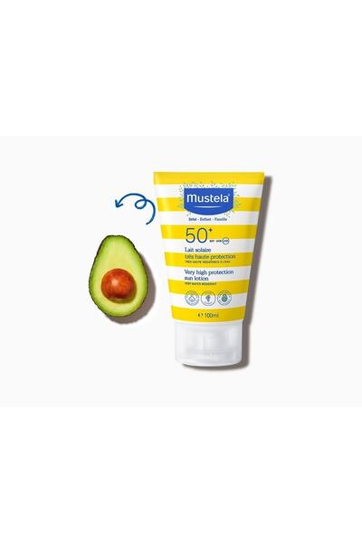 کرم ضد آفتاب کودک Spf 50+ برند Mustela 