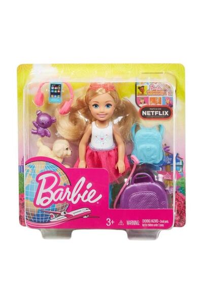 عروسک باربی کودک مدل FWV20 همراه لوازم جانبی برند Barbie 