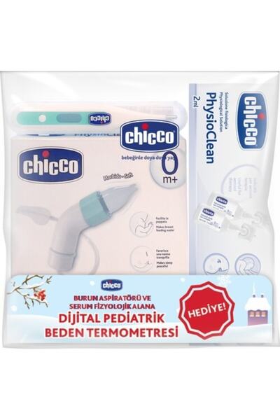 پک بهداشت زمستانی کودک دما سنج همراه اسپری بینی برند Chicco