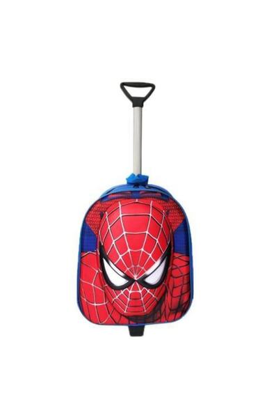 کوله چمدانی پسرانه طرح مرد عنکبوتی قرمز آبی برند BigSale Spiderman 