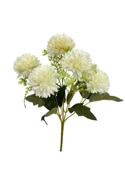 دسته گل داوودی مصنوعی 7 شاخه سفید برند Nettenevime