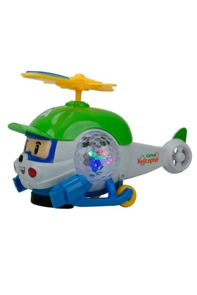 هلیکوپتر اسباب بازی همراه صدا نور چند رنگ 