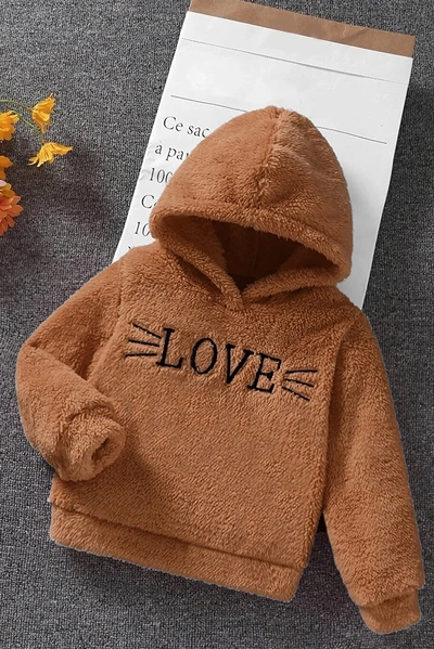 هودی تدی دخترانه قهوه ای