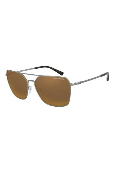 عینک آفتابی مردانه 0AX2029S 60886R 60 قهوه ای برند Armani Exchange