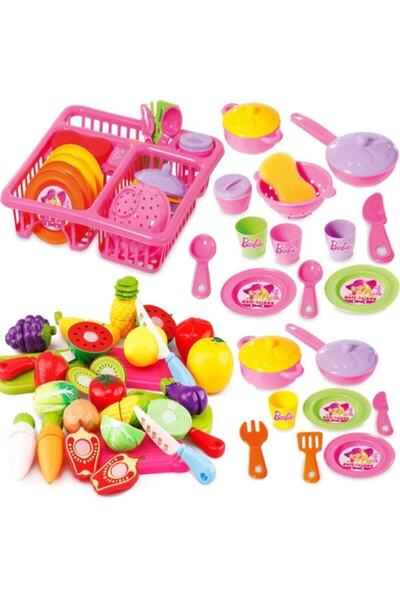 ست 22 عددی ظروف آشپزخانه - میوه قابل برش کودک چند رنگ برند DEDE 
