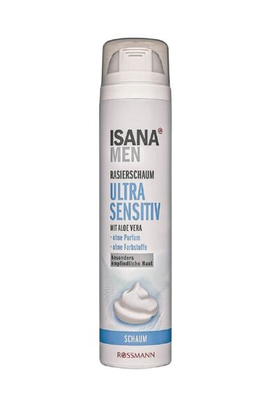 فوم اصلاح مردانه آلوئه ورا 300 میل برند ISANA MEN