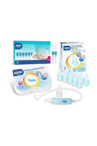 ست تمیز کردن بینی نوزاد - 10 نوک یدکی برند Wee Baby 