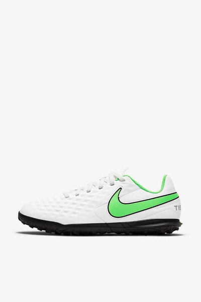 کفش استوک چمن مصنوعی پسرانه سفید مدل Tf At5883 برند Nike 